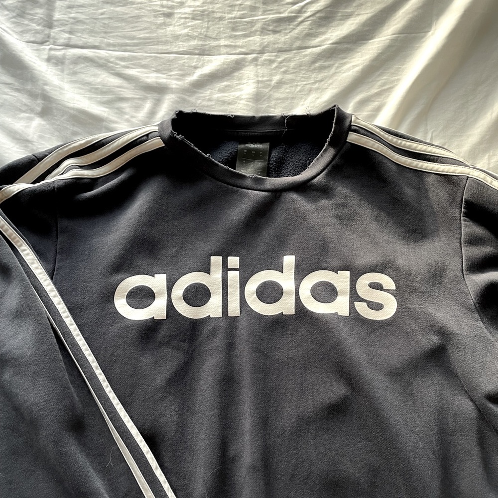 ADIDAS Oversized Aesthetic Crewneck